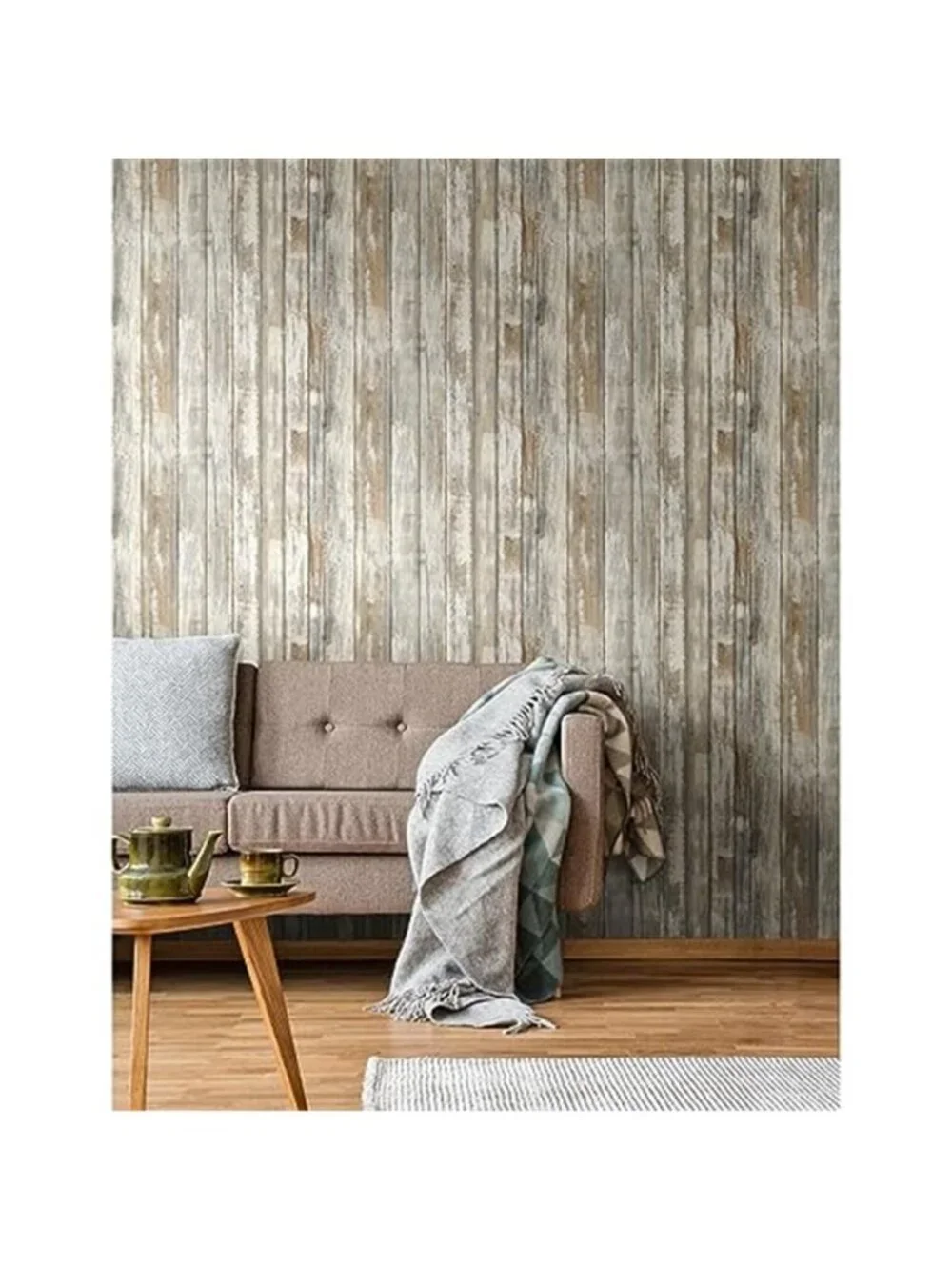 Rustic Wood Peel And Stick Wallpaper Vinyl Self Adhesive Removable Wall Cover